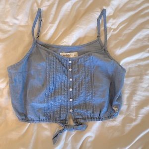 Abercrombie Adjustable Crop Top Bralette